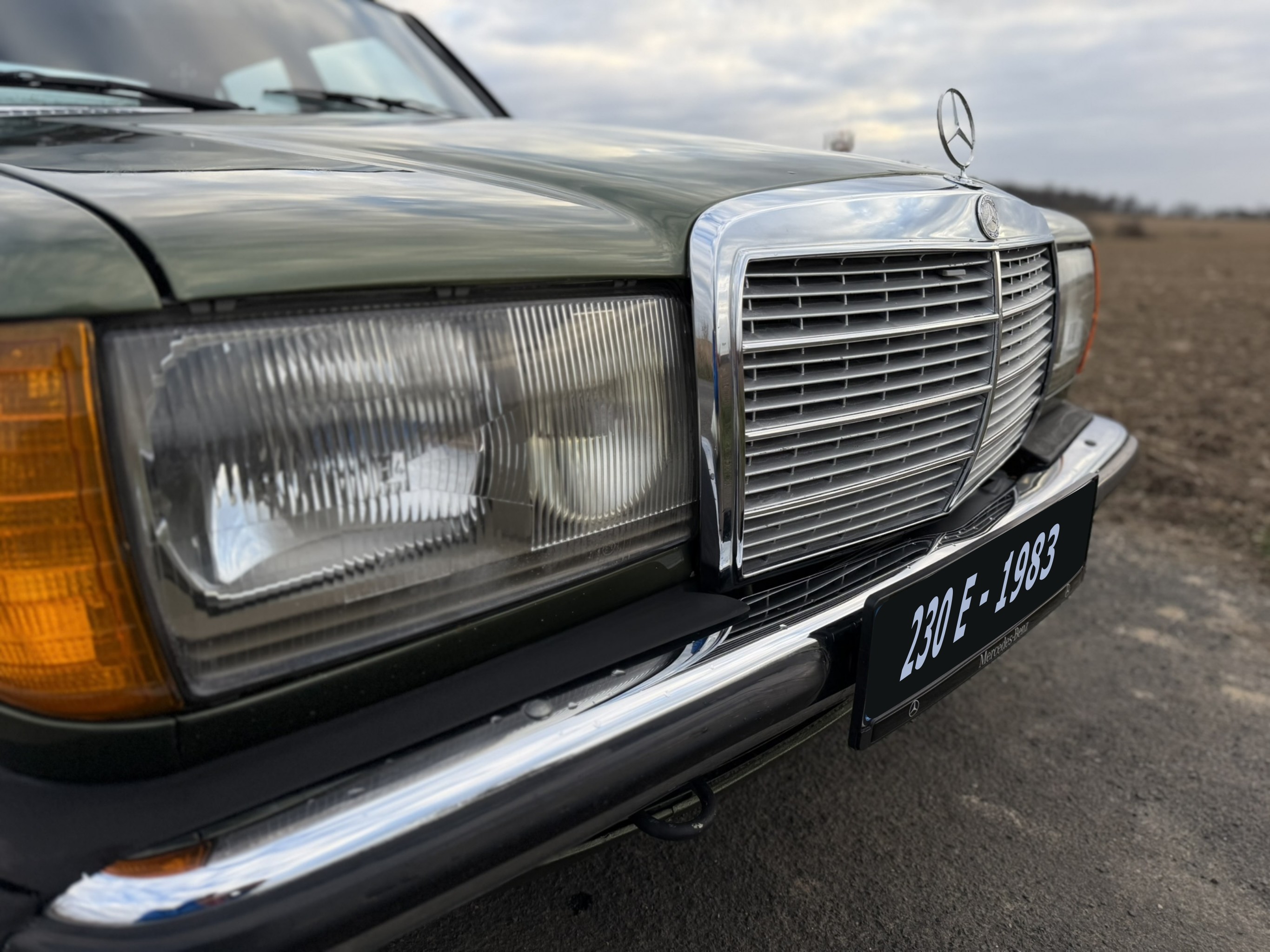 Mercedes 230E - Detail motora